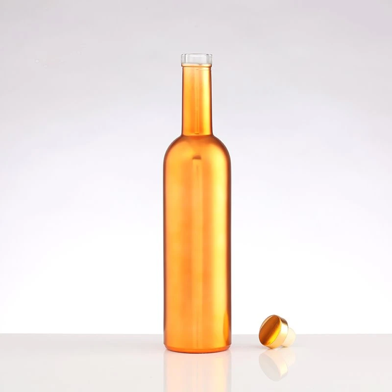 tinted wine bottles