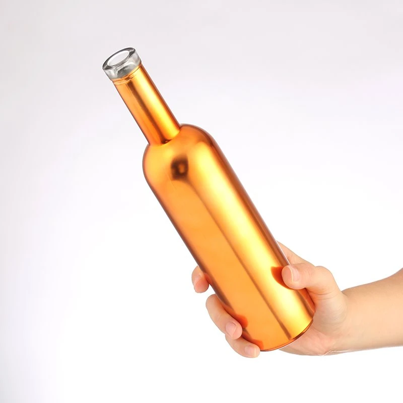tinted wine bottles