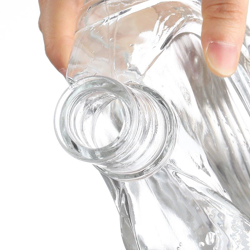 whiskey crystal glass bottle