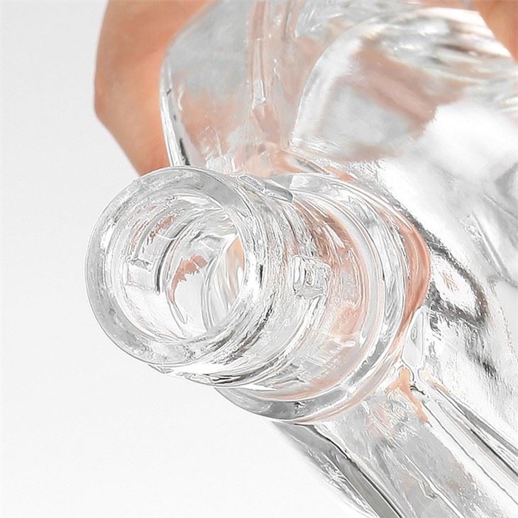 Rich Brandy Glass Bottle