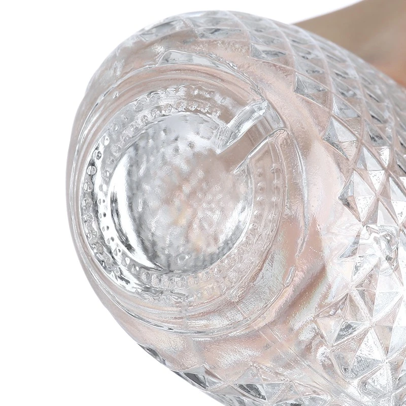 50cl Exquisite Decal Vodka Glass Bottle