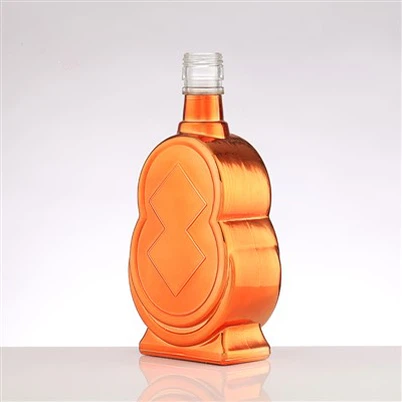 500 ml poslikane steklenice za alkoholne pijače