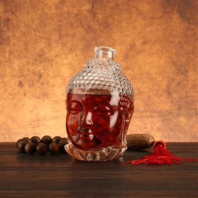 Hot Sale Buddha Head Posebna steklenica 700 ML