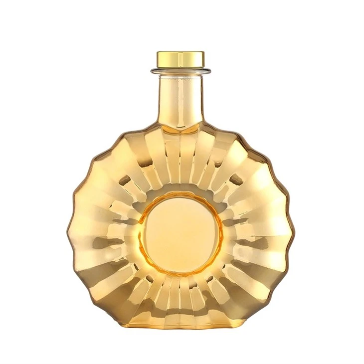 Wholesale Electroplated Brandy Bottle 500ML